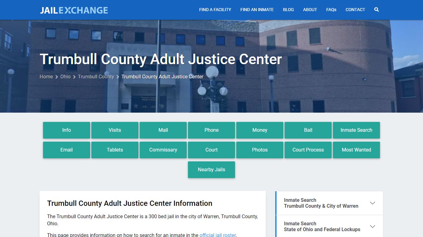 Trumbull County Adult Justice Center - Jail Exchange